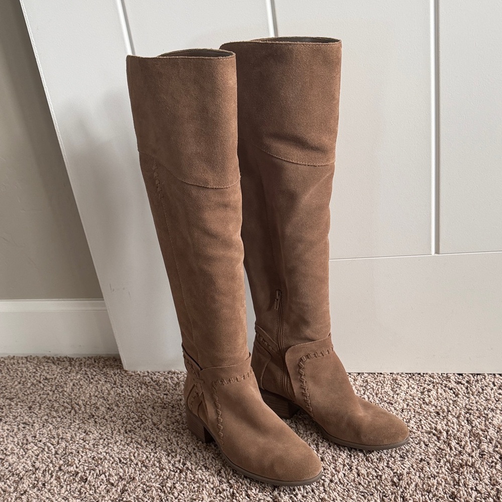 Vince Camuto Brown Over the Knee Boots